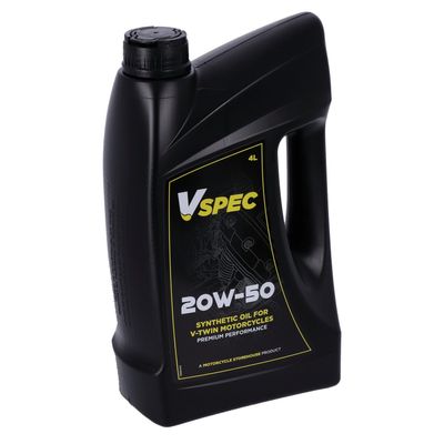 Olja Vspec 20W 50 Full 4liter syntet Big Twin 84-25