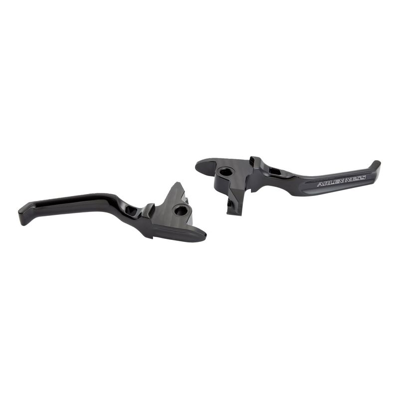 Handtagssats styre Arlen Ness Method svart Softail with cable operated (2-pack)