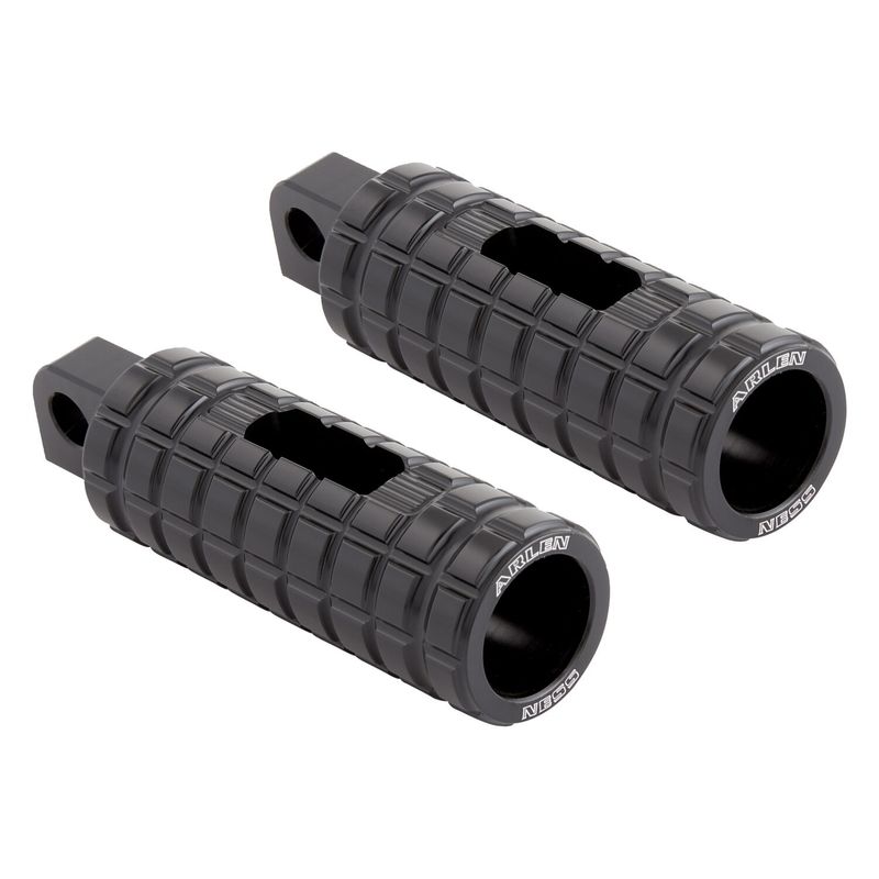 Fotpinnar Arlen Ness Speedliner svart (2-pack)