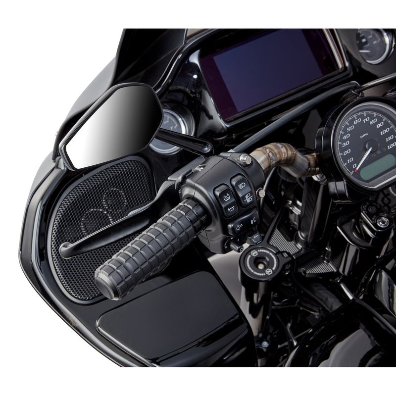 Handtag styre Arlen Ness SpeedLiner svart 74-22 (2-pack)