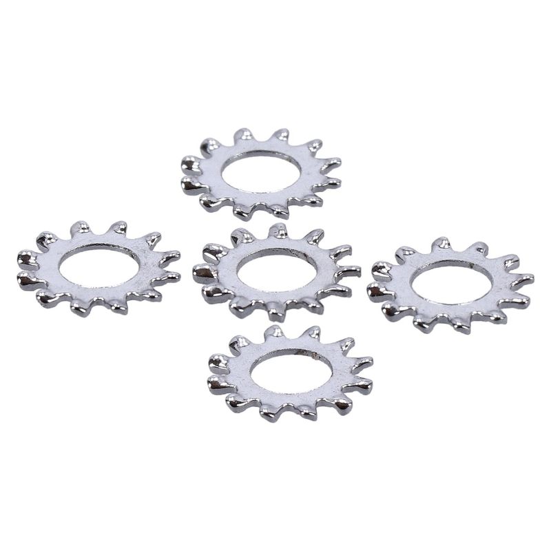 Låsbricka Gardner-Westcott External Inch 1/4 krom (5-pack)
