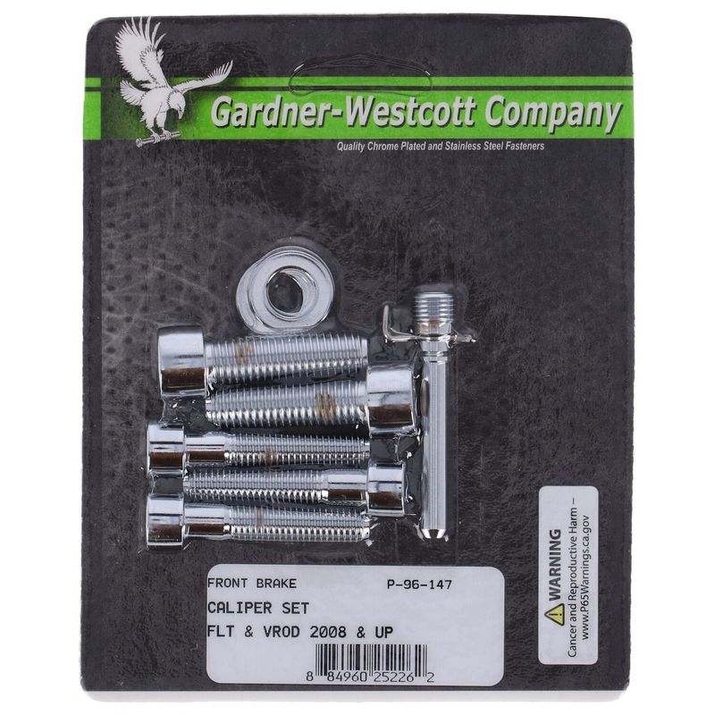 Monteringssats bromsok fram Gardner-Westcott FLT/Touring 08-25