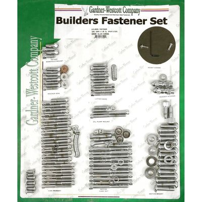 Bultsats Gardner-Westcott byggare krom insex XL Sportster 04-22
