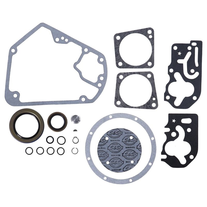 Tätningssats packning S&S V-series 4-1/8" nedre Big Twin 4-1/8" bore SSW+