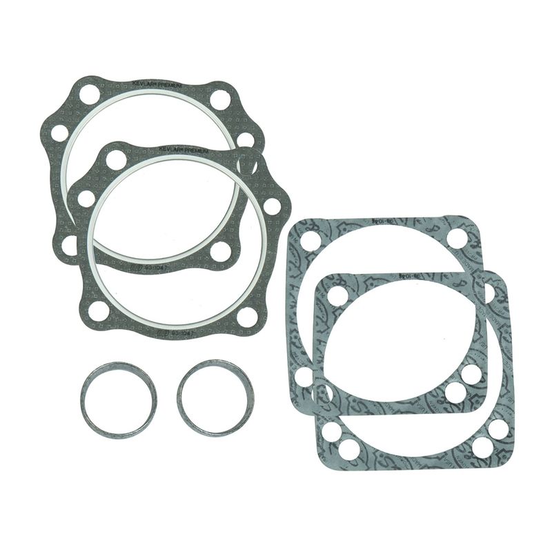 Packningssats topplock/cylinderfot/avgas S&S 90-1910 4-1/8"
