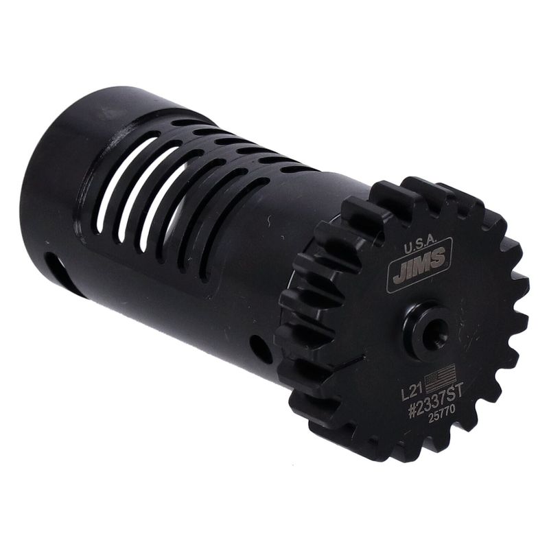 Ventil vevhusventilation Jims Elongated stål L77-99 Big Twin
