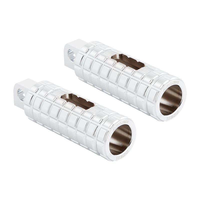 Fotpinnar Arlen Ness Speedliner Softail passenger 18-26 (2-pack) krom