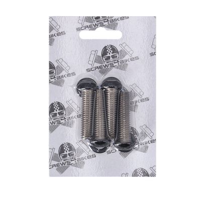 Bultsats fram Screws4Bikes Softail 07-26 blanksvart
