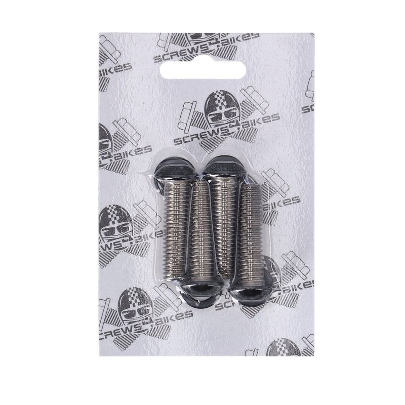 Bultsats fram Screws4Bikes Softail 07-26 blanksvart