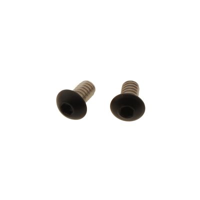 Skruvsats Screws4Bikes matt svart 114" Softail models with oval