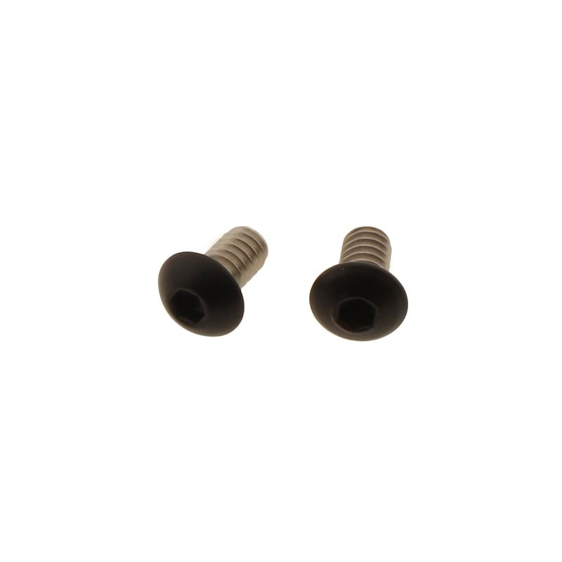 Skruvsats Screws4Bikes matt svart 114" Softail models with oval