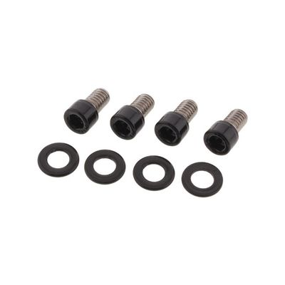 Skruvsats fram Screws4Bikes blank svart FXBRS Breakout 114 18-22