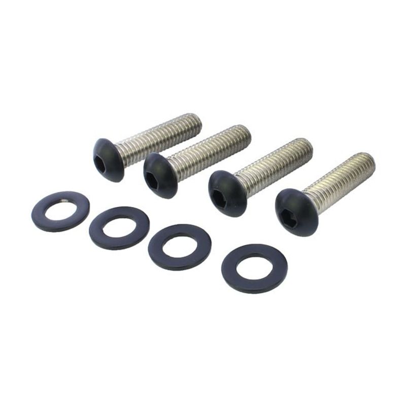 Bultsats fram Screws4Bikes Softail 07-26 mattsvart