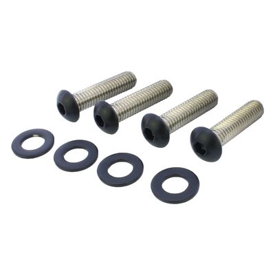 Bultsats fram Screws4Bikes Softail 07-26 mattsvart