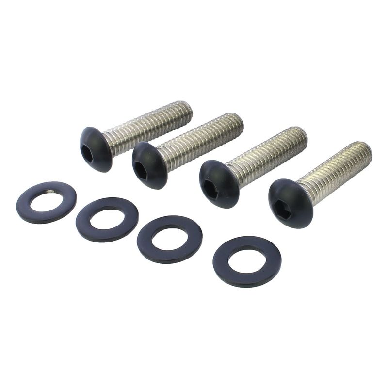 Bultsats fram Screws4Bikes Softail 07-26 mattsvart