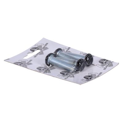 Skruvsats fram Screws4Bikes 4x SH blank svart stål XL Sportster 04-20 GK.HD.4.sw