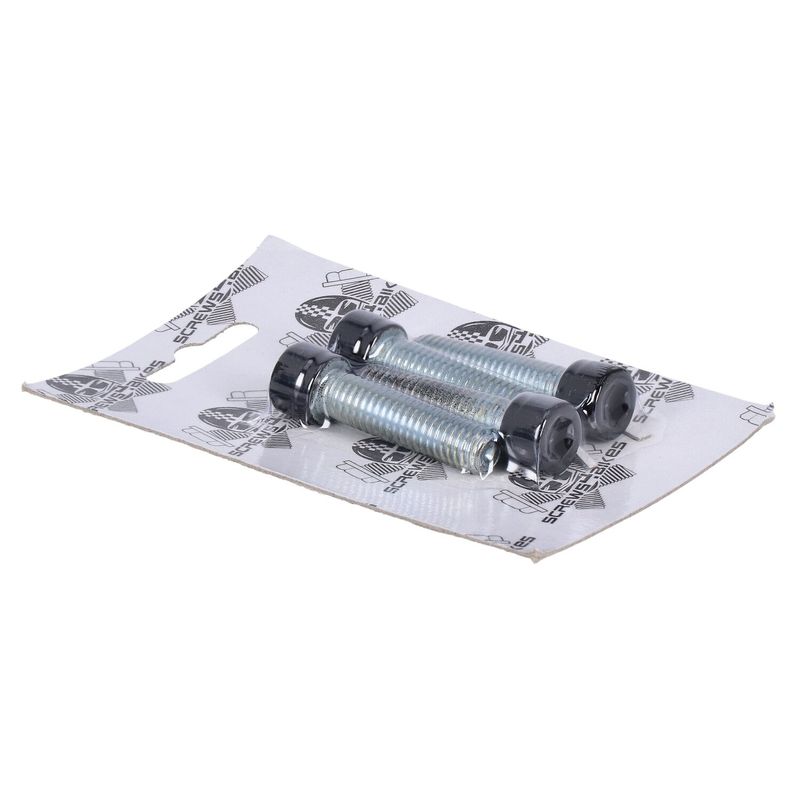 Bultsats fram Screws4Bikes 4x SH blank svart stål XL Sportster 04-20 GK.HD.1.sw