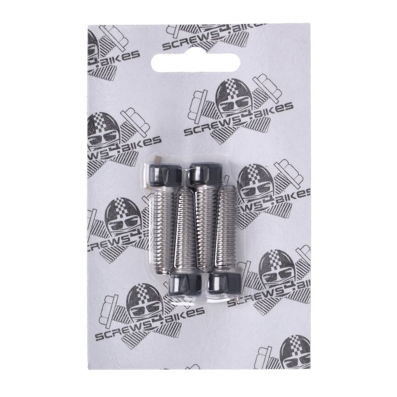 Skruvsats Screws4Bikes matt svart LK.HD.3.swm