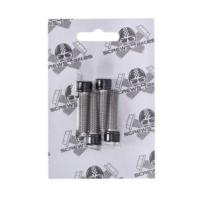 Skruvsats Screws4Bikes blank svart LK.HD.3.sw