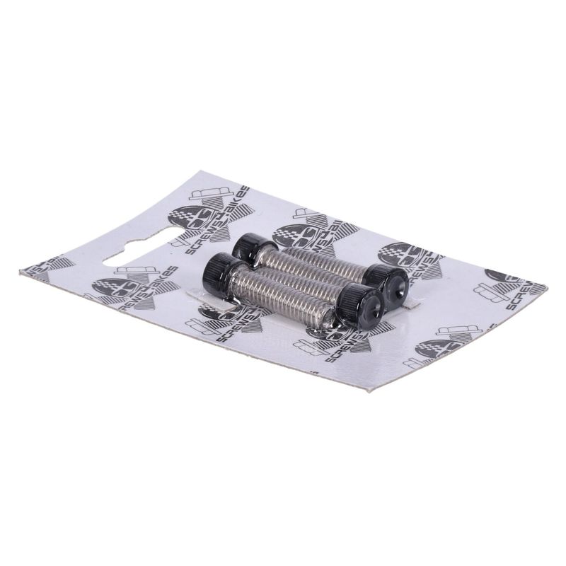 Skruvsats Screws4Bikes blank svart LK.HD.3.sw