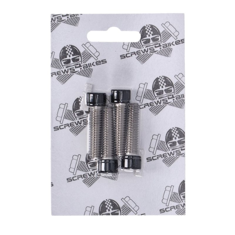 Skruvsats Screws4Bikes blank svart LK.HD.3.sw