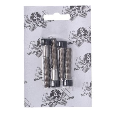 Bultsats Screws4Bikes Dyna Dyna (excl. 99-05 FXDL m.fl. mattsvart