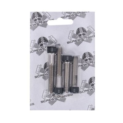 Bultsats Screws4Bikes Dyna Dyna (excl. 99-05 FXDL m.fl. blanksvart