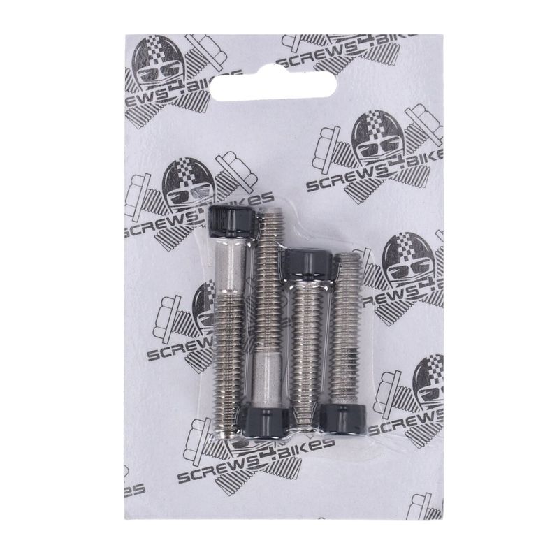 Bultsats Screws4Bikes Dyna Dyna (excl. 99-05 FXDL m.fl. blanksvart