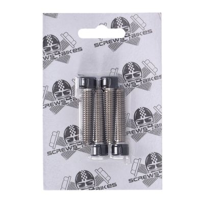 Skruvsats Screws4Bikes matt svart LK.HD.5.swm