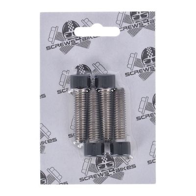 Bultsats Screws4Bikes Softail FLSTF/B/BS Fat Boy m.fl. mattsvart