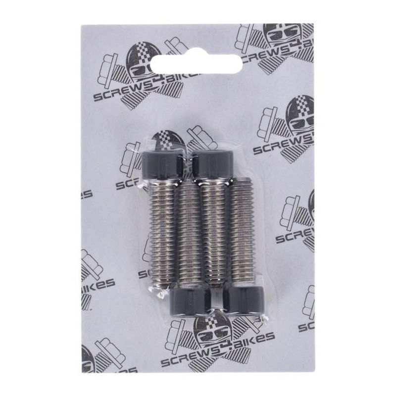 Bultsats Screws4Bikes Softail FLSTF/B/BS Fat Boy m.fl. mattsvart
