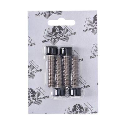 Bultsats Screws4Bikes Softail FLSTF/B/BS Fat Boy m.fl. blanksvart
