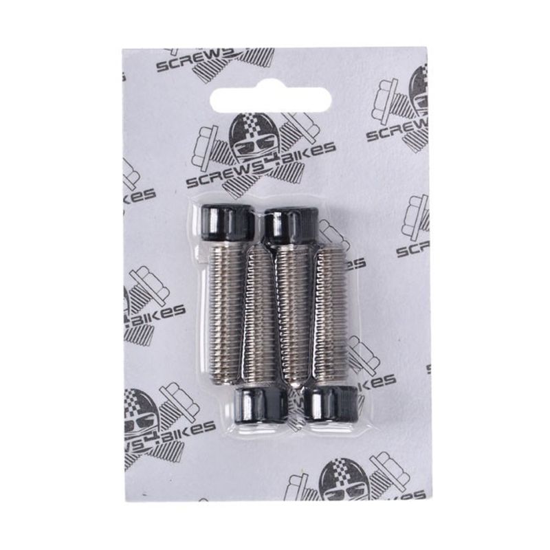 Bultsats Screws4Bikes Softail FLSTF/B/BS Fat Boy m.fl. blanksvart