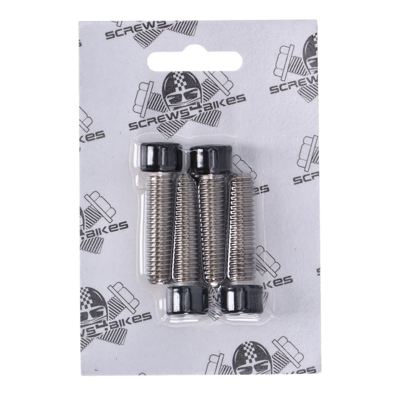 Bultsats Screws4Bikes Softail FLSTF/B/BS Fat Boy m.fl. blanksvart