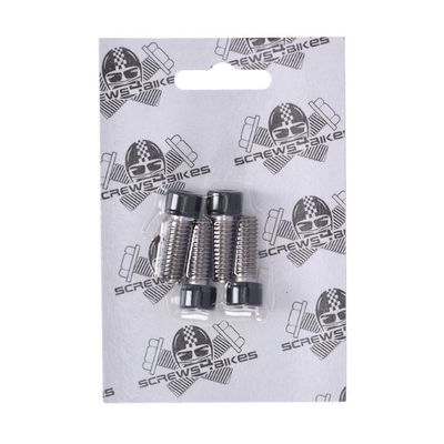 Skruvsats Screws4Bikes matt svart LK.HD.2.swm