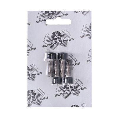 Skruvsats Screws4Bikes blank svart LK.HD.2.sw
