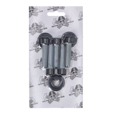 Bultsats Screws4Bikes stål Softail blank