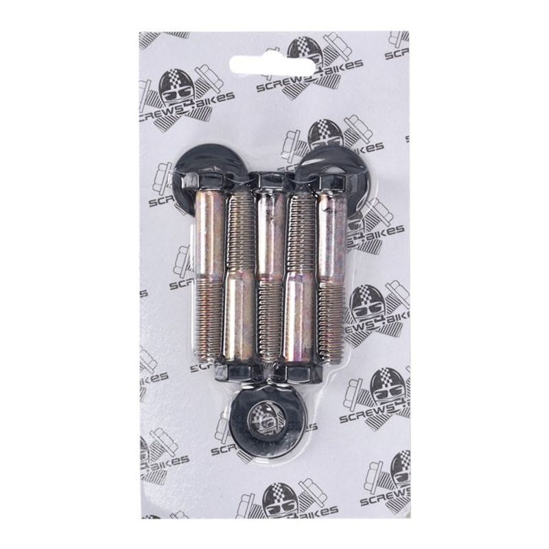 Skruvsats Screws4Bikes blank stål Softail 07-26 PU.HD.2.sw