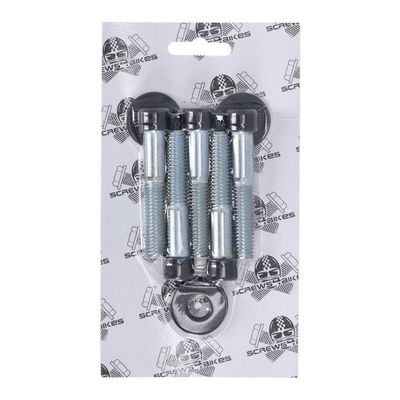 Skruvsats Screws4Bikes blank stål Softail 07-26 PU.HD.3.sw