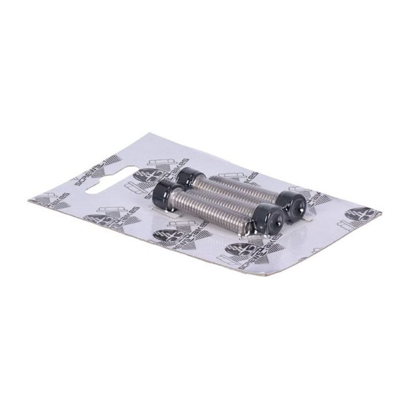 Skruvsats Screws4Bikes blank svart LK.HD.5.sw