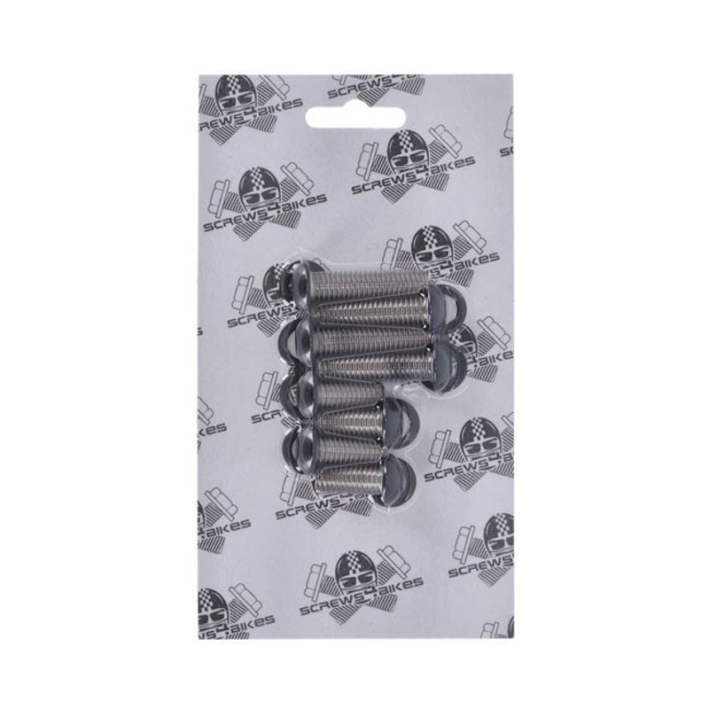 Bultsats Screws4Bikes Struts Softail 07-17 matt