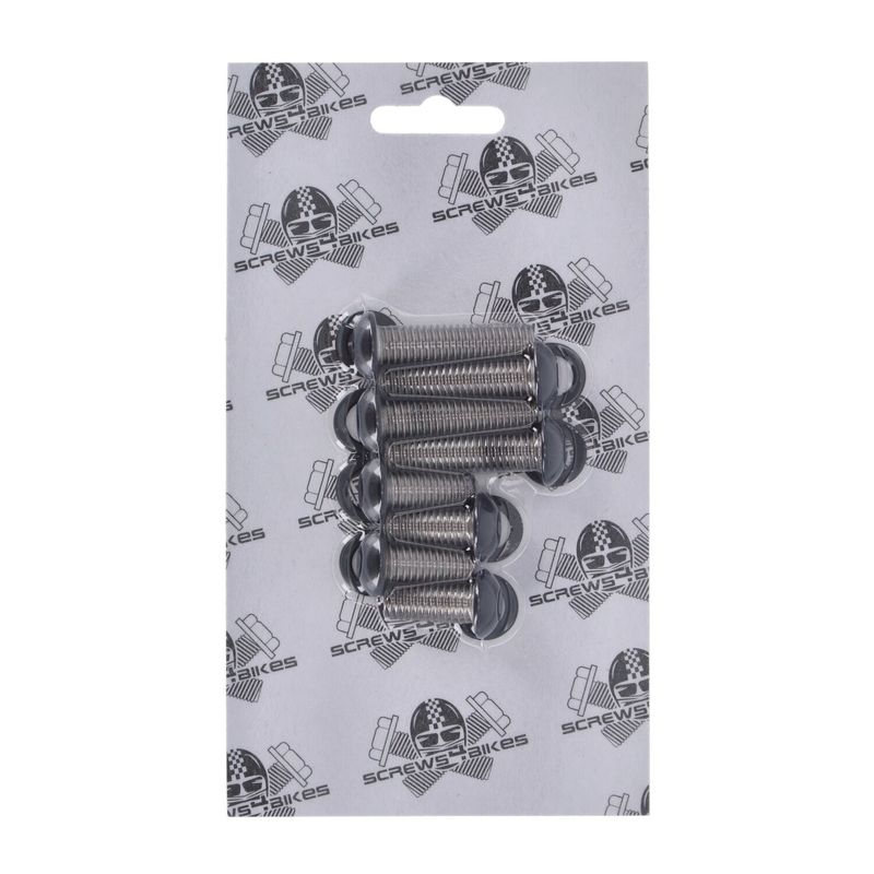 Bultsats Screws4Bikes Struts Softail 07-17 matt