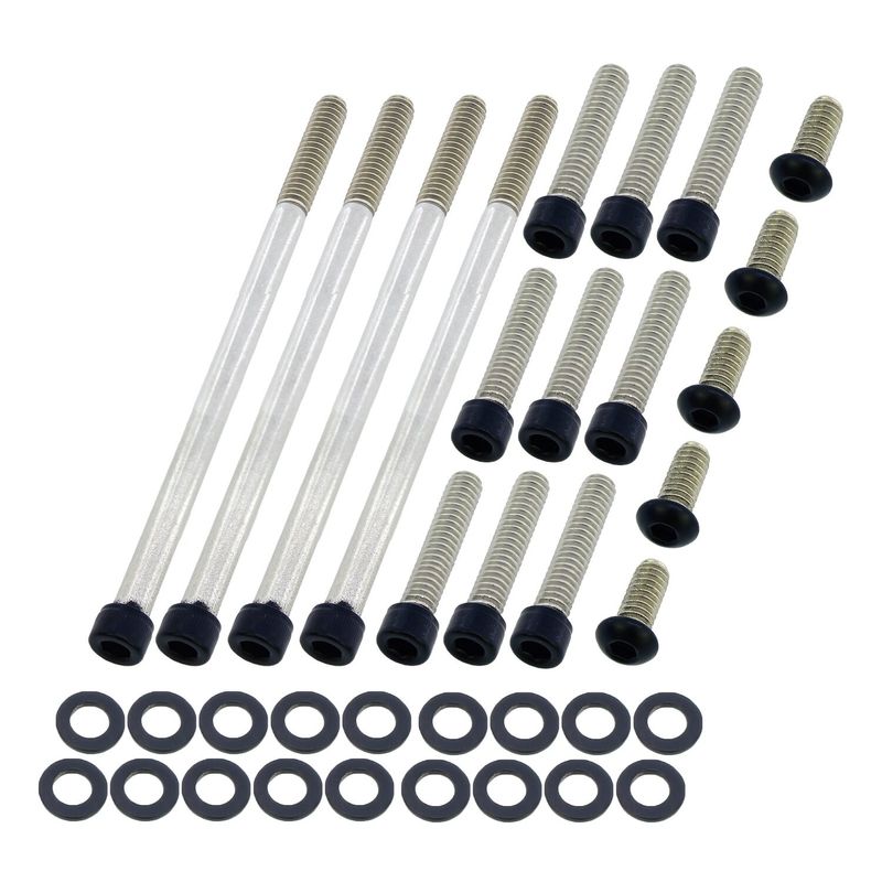 Skruvsats Screws4Bikes Primary matt FLT/Touring 07-16