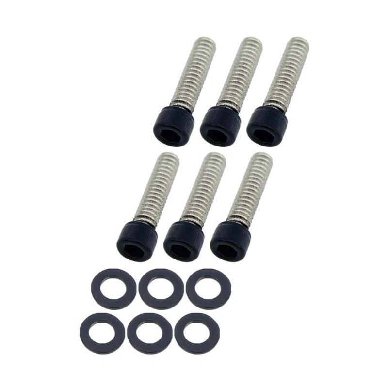 Bultsats Screws4Bikes Softail 07-25 mattsvart