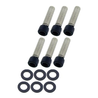 Bultsats Screws4Bikes Softail 07-25 mattsvart
