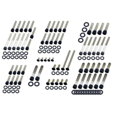 Bultsats Screws4Bikes Softail 00-06 matt