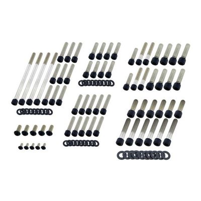 Bultsats Screws4Bikes Engine Softail 07-17 matt