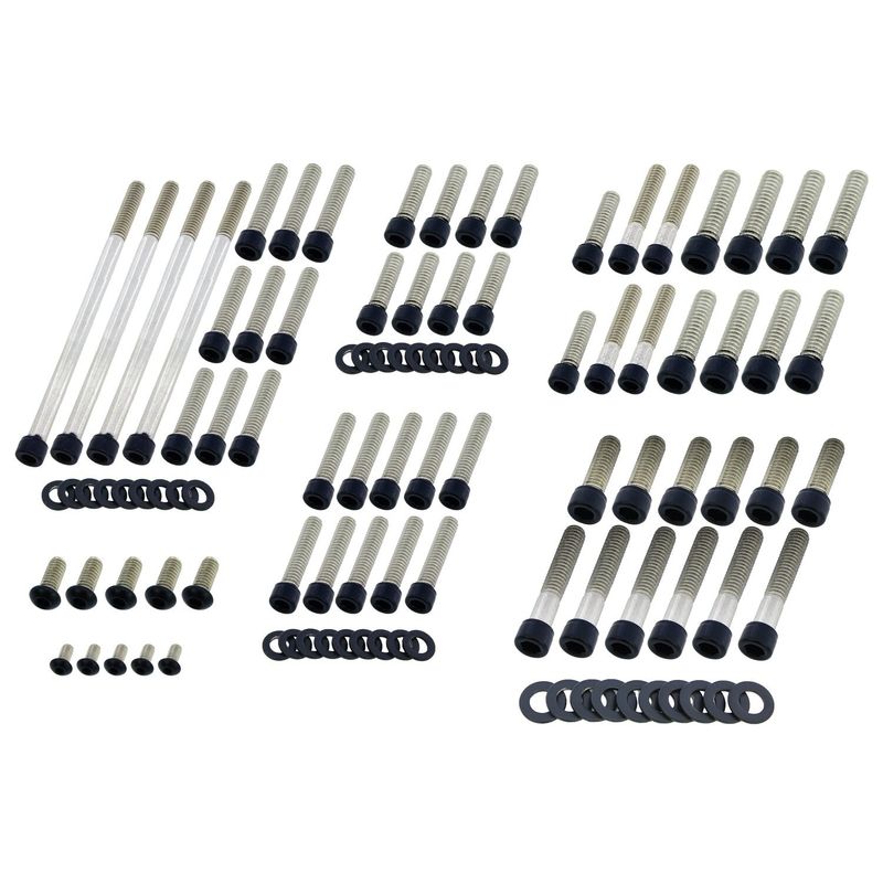 Bultsats Screws4Bikes Engine FXSB 13-17 matt