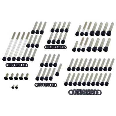 Skruvsats Screws4Bikes matt Softail with narrow frame 19-25