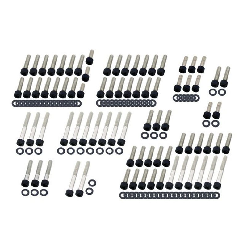 Bultsats Screws4Bikes V-Rod 02-17 matt